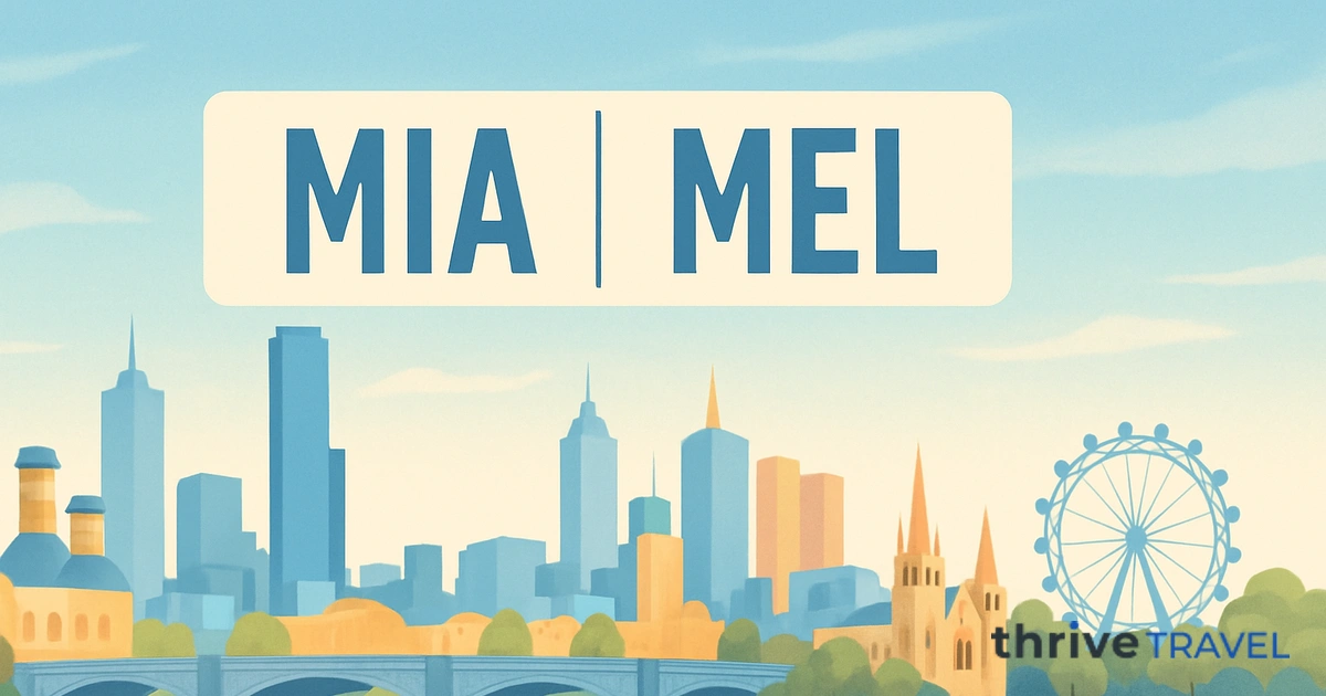 Miami to Melbourne