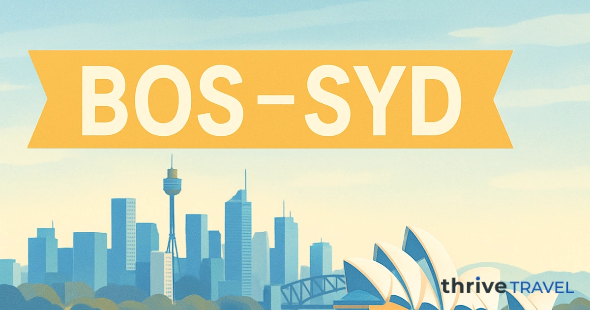 Boston to Sydney