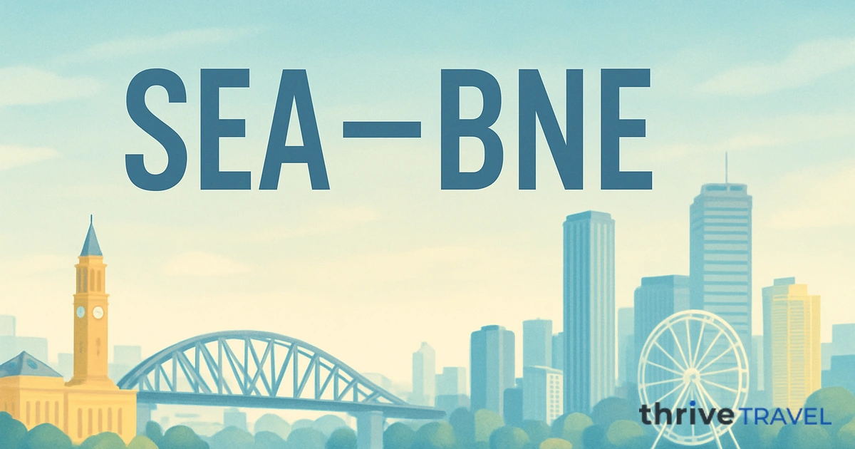 Seattle to Brisbane