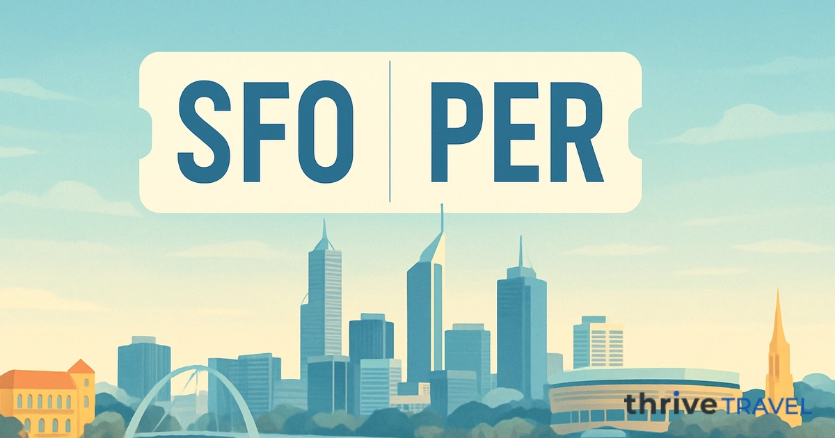 San Francisco to Perth