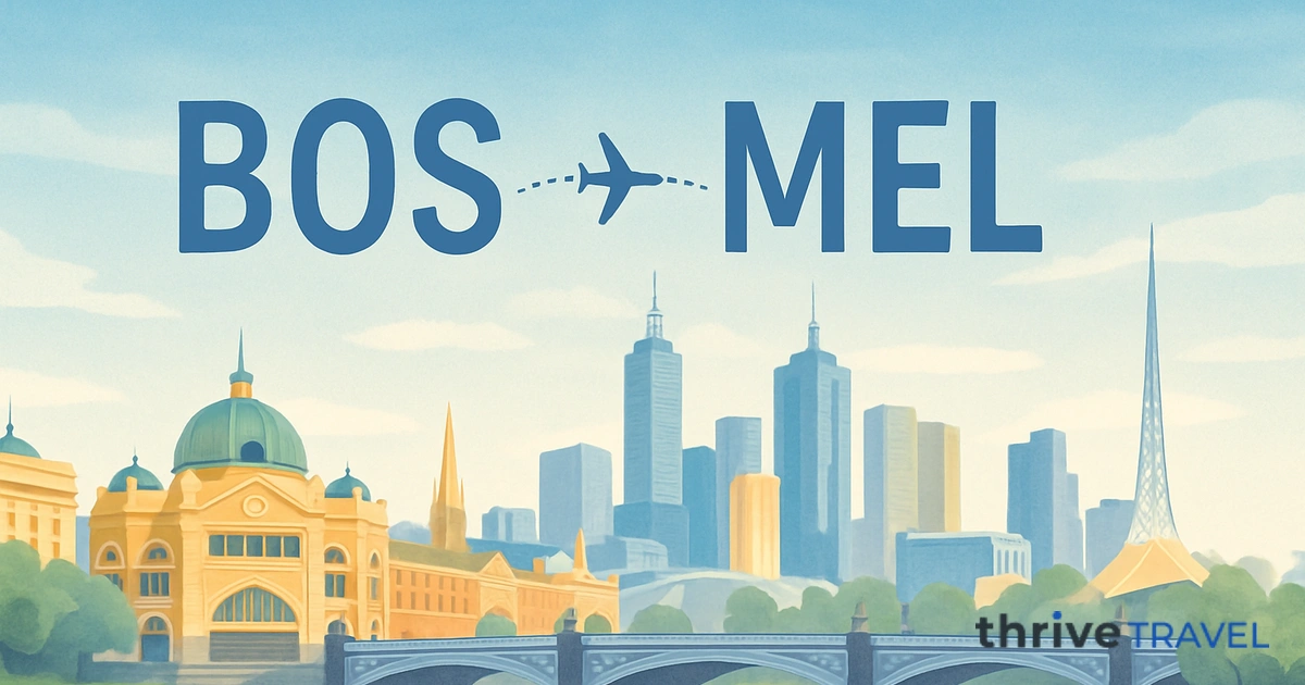 Boston to Melbourne