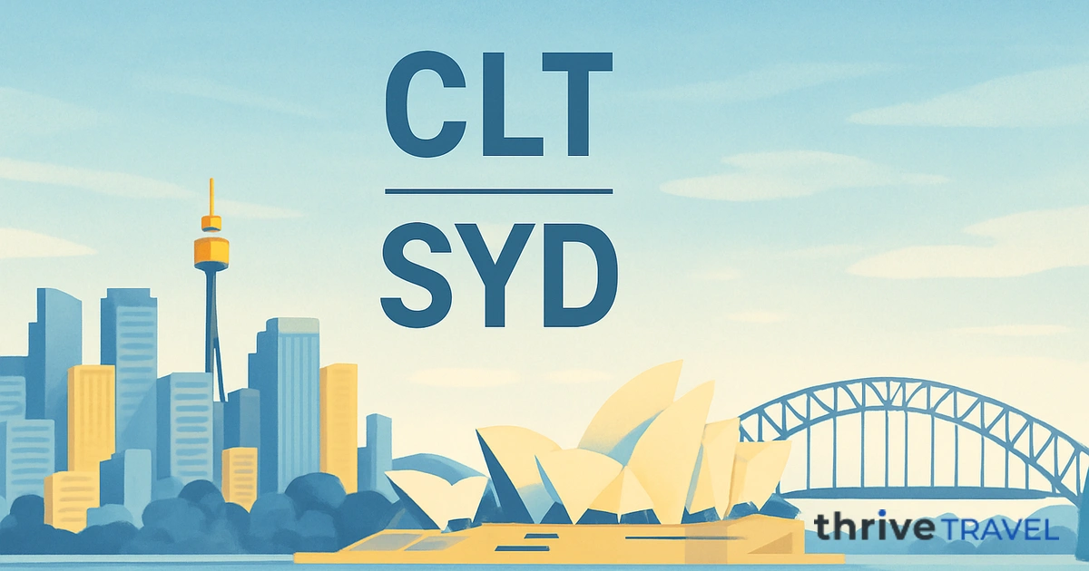 Charlotte to Sydney