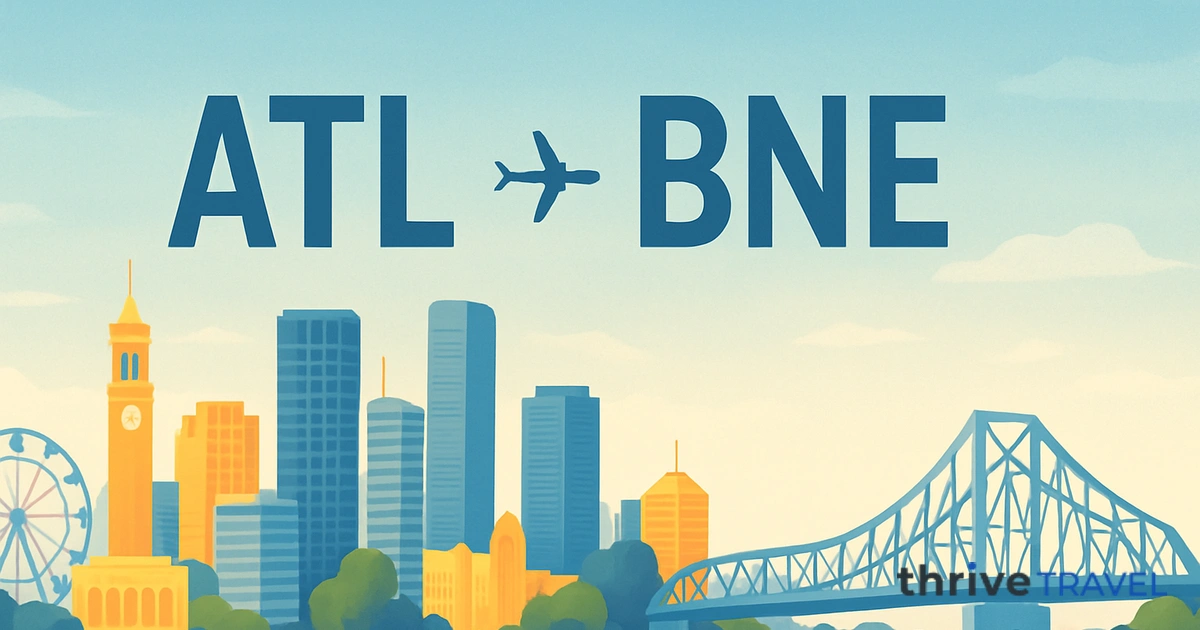Atlanta to Brisbane