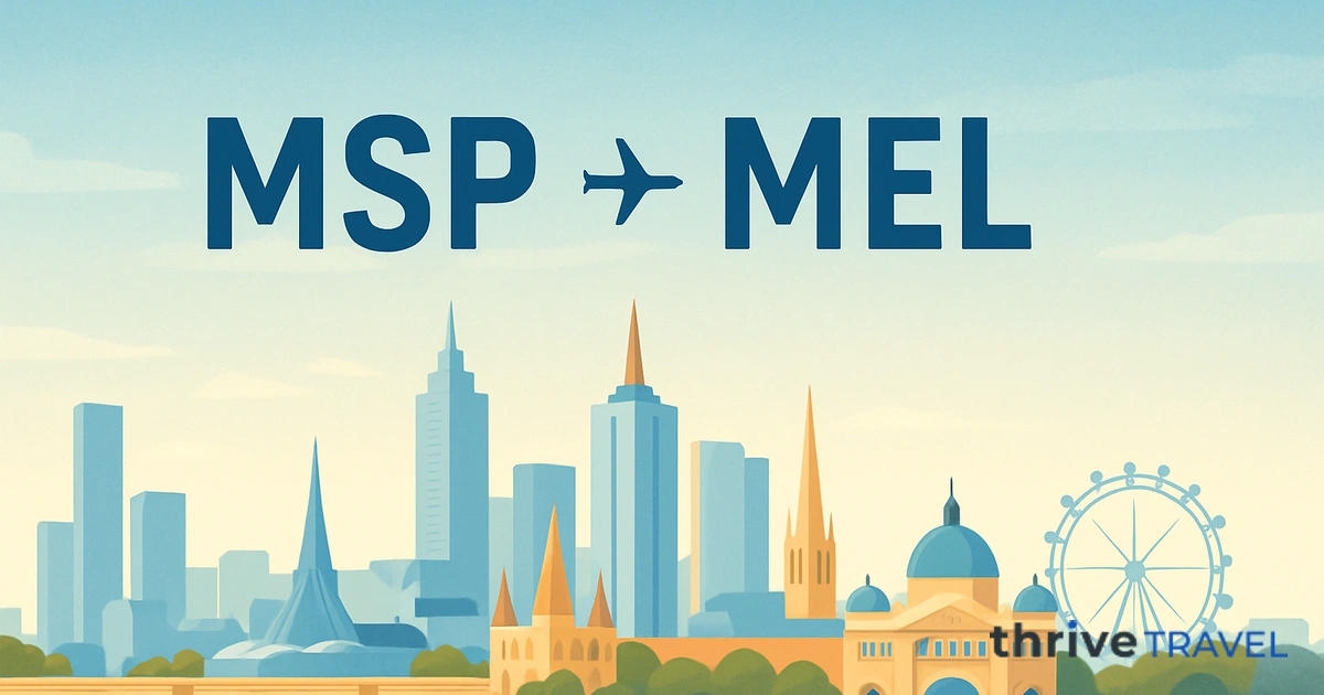 Minneapolis to Melbourne