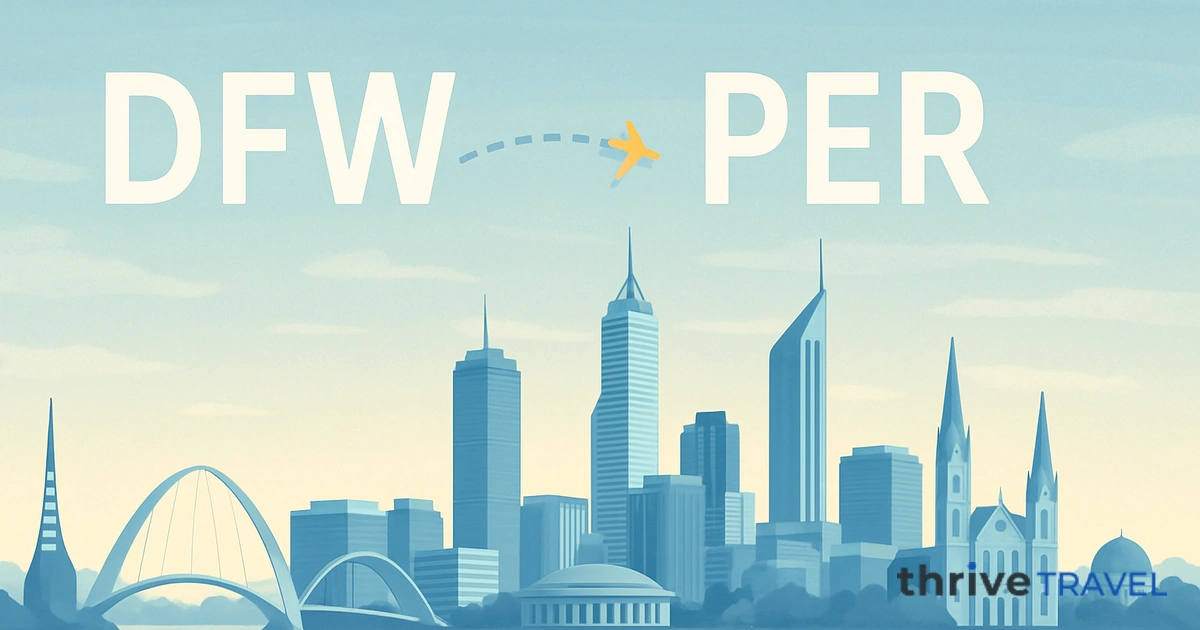 Dallas to Perth