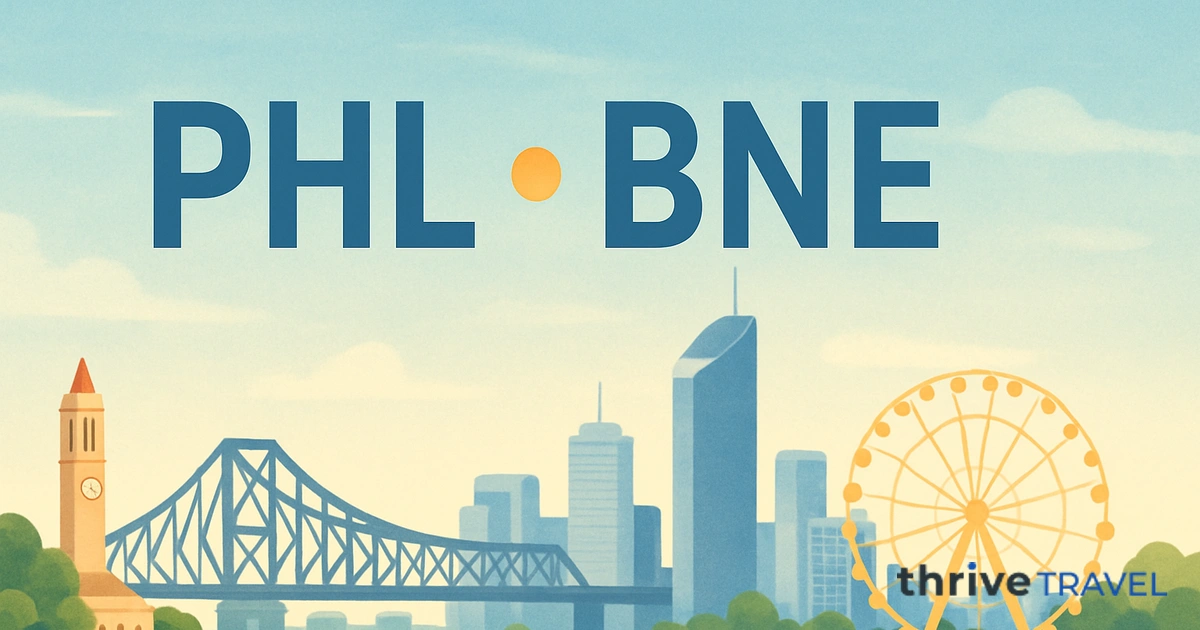 Philadelphia to Brisbane