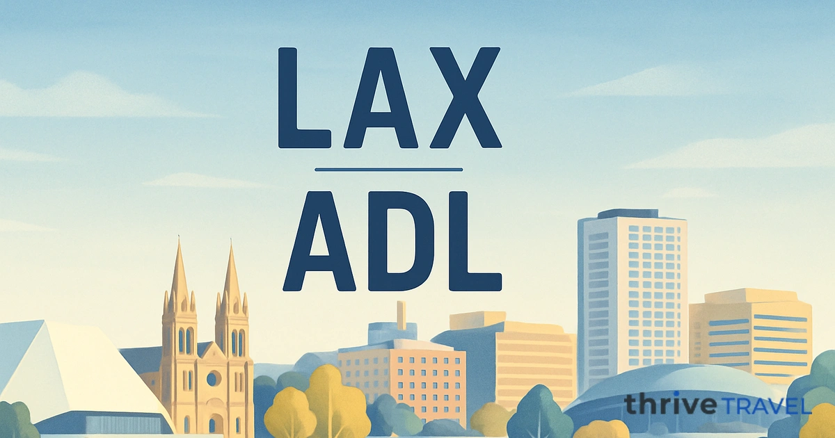 Los Angeles to Adelaide
