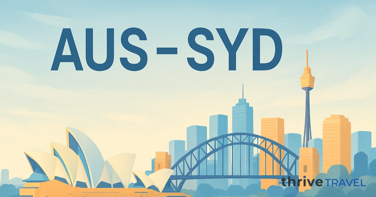 Austin to Sydney