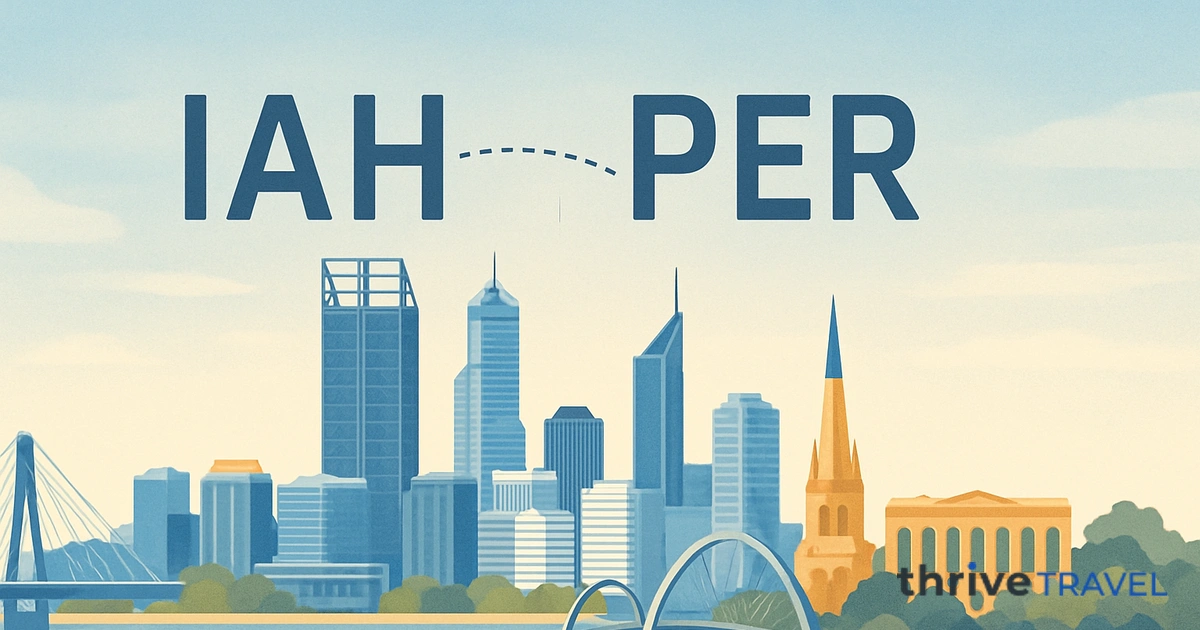 Houston to Perth