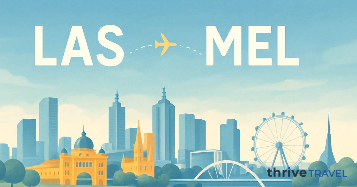 Las Vegas to Melbourne