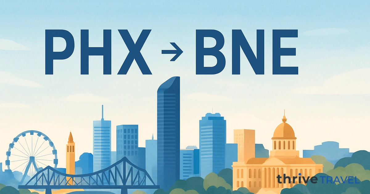Phoenix to Brisbane