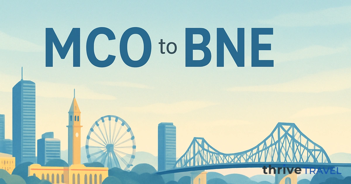 Orlando to Brisbane