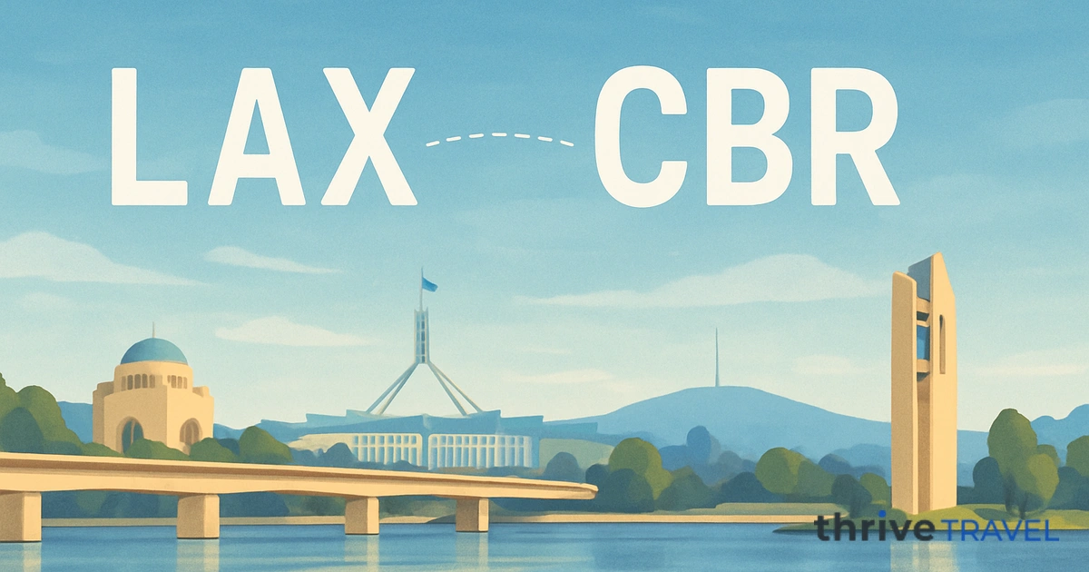 Los Angeles to Canberra