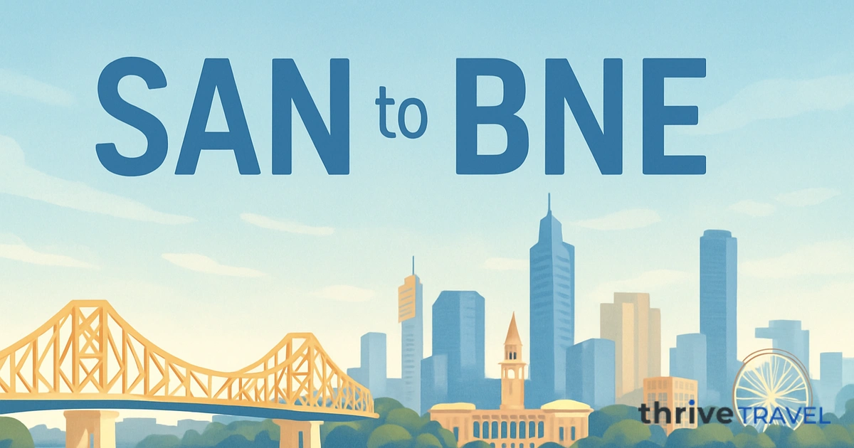 San Diego to Brisbane