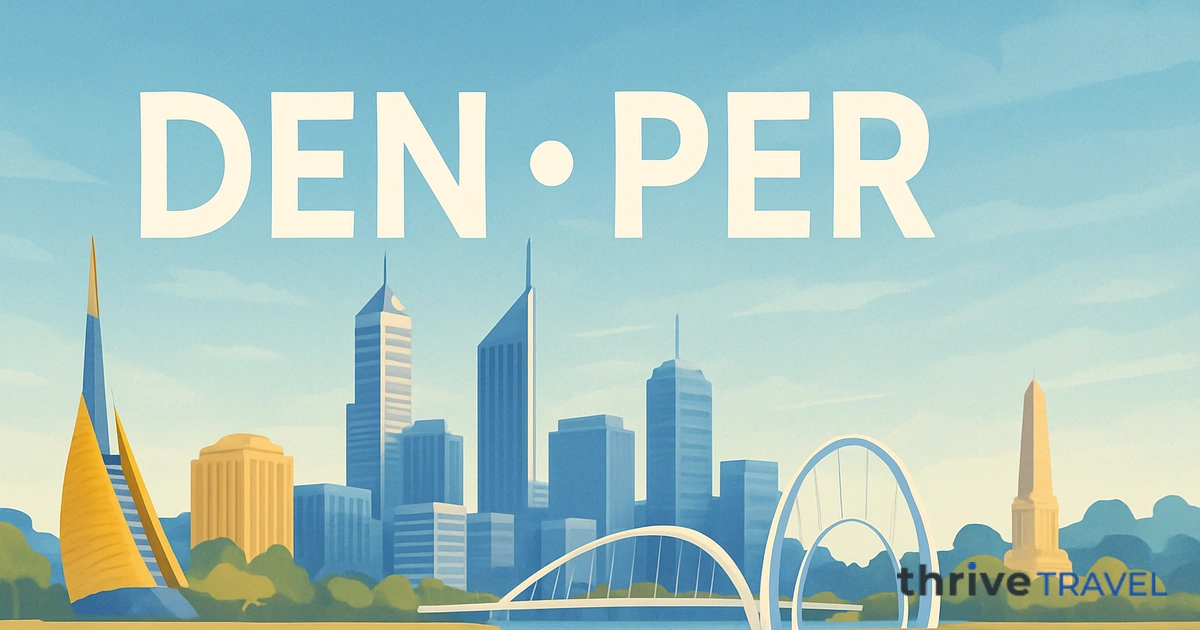 Denver to Perth