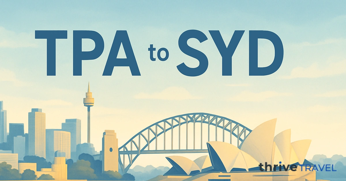 Tampa to Sydney