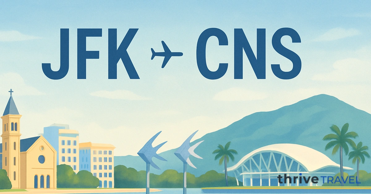 New York to Cairns