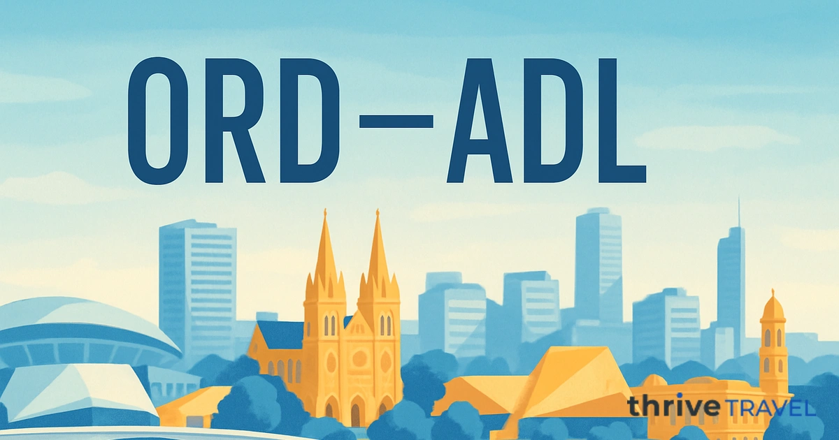 Chicago to Adelaide