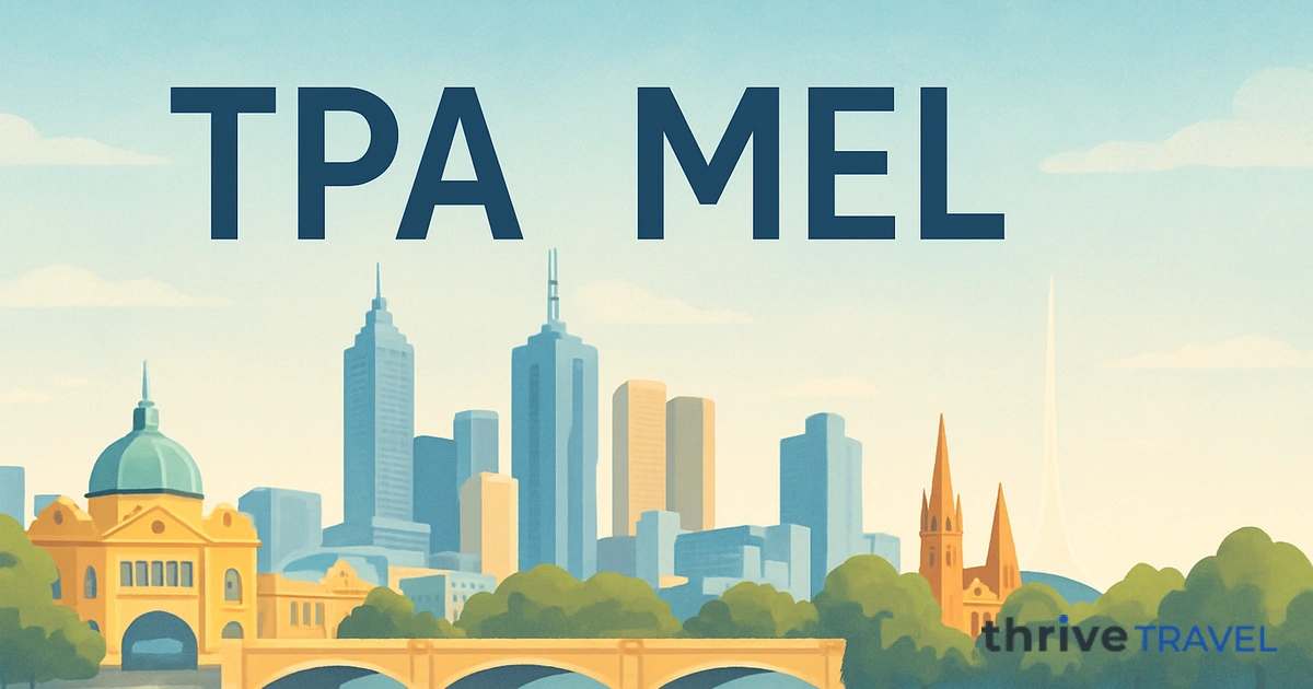 Tampa to Melbourne