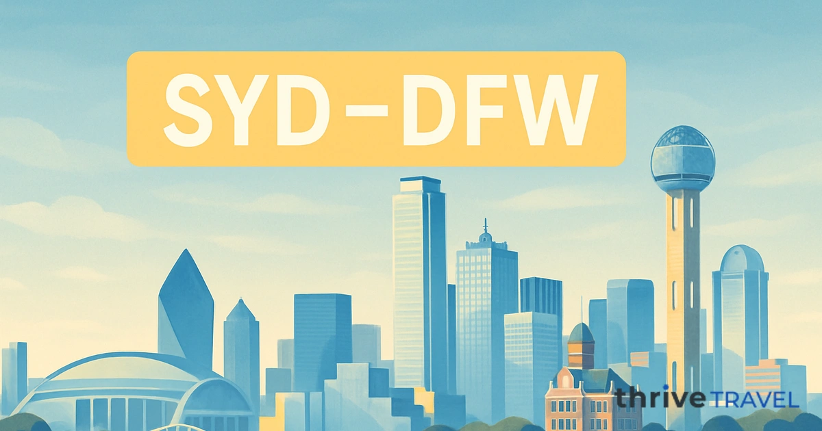 Sydney to Dallas