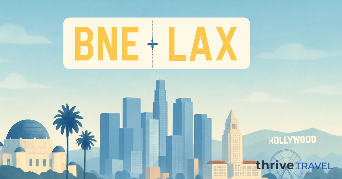 Brisbane to Los Angeles
