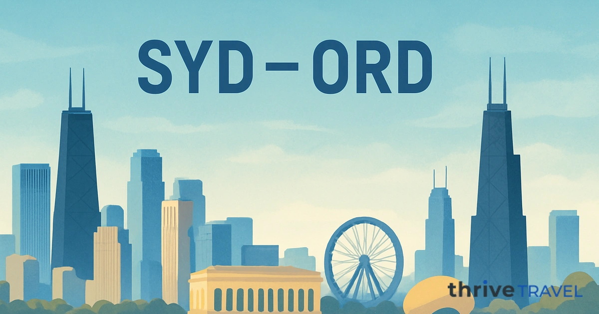 Sydney to Chicago