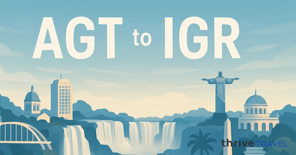 Agartala to Iguazu