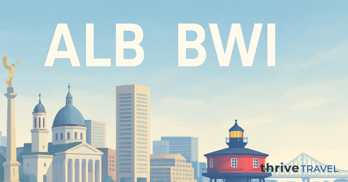 Albany to Baltimore