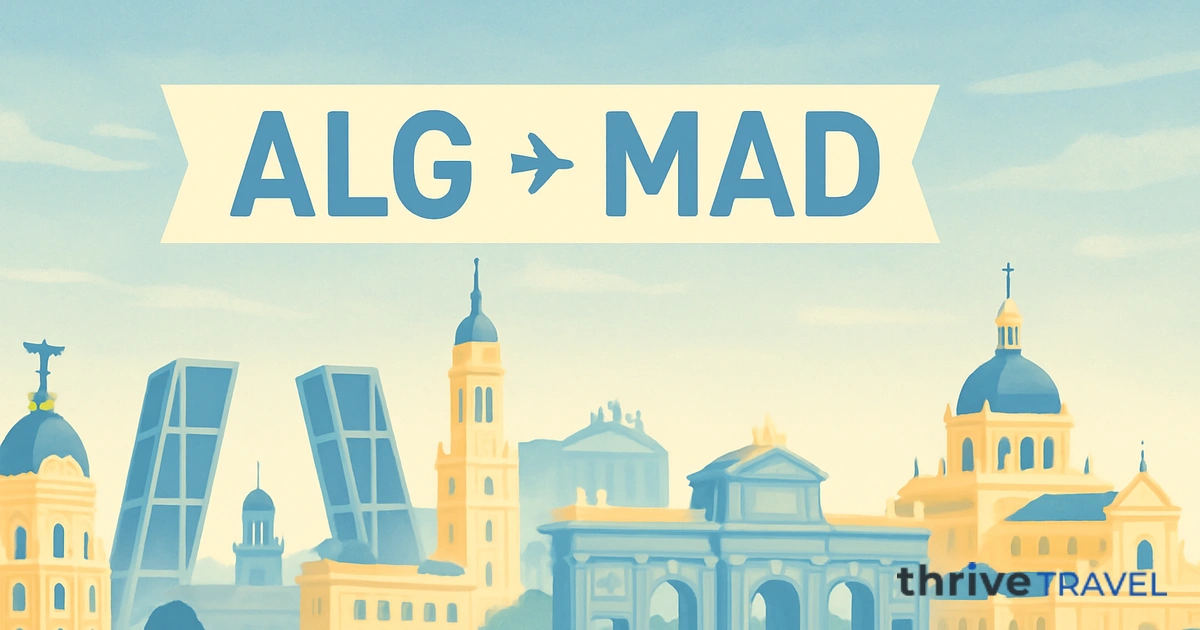 Algiers to Madrid