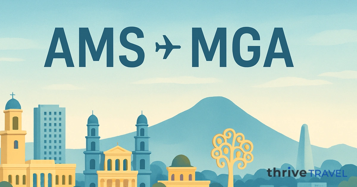 Amsterdam to Managua