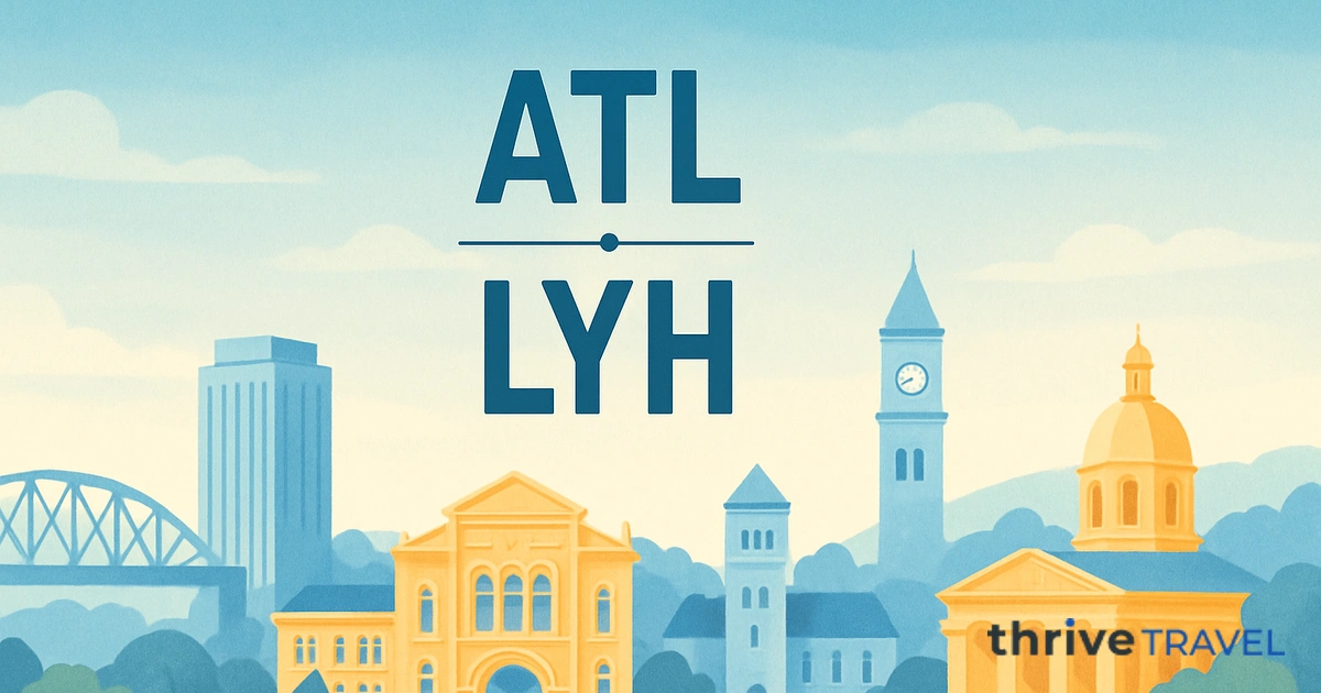 Atlanta to Lynchburg