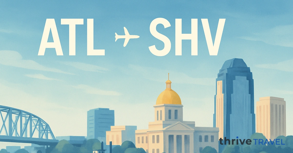 Atlanta to Shreveport