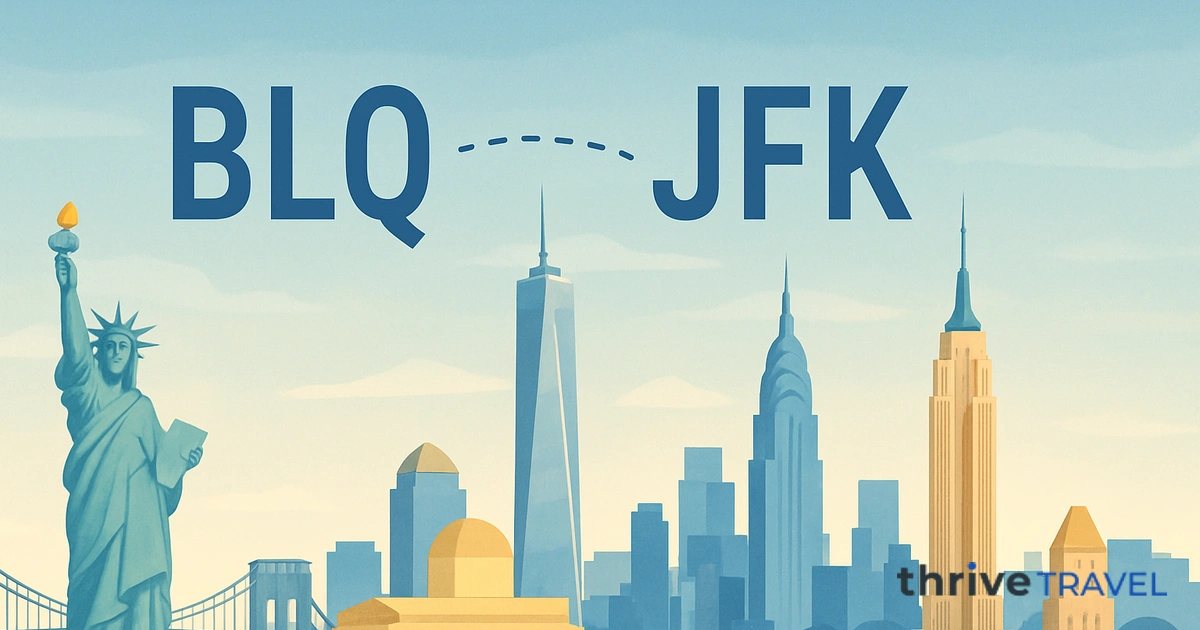 Bologna to New York
