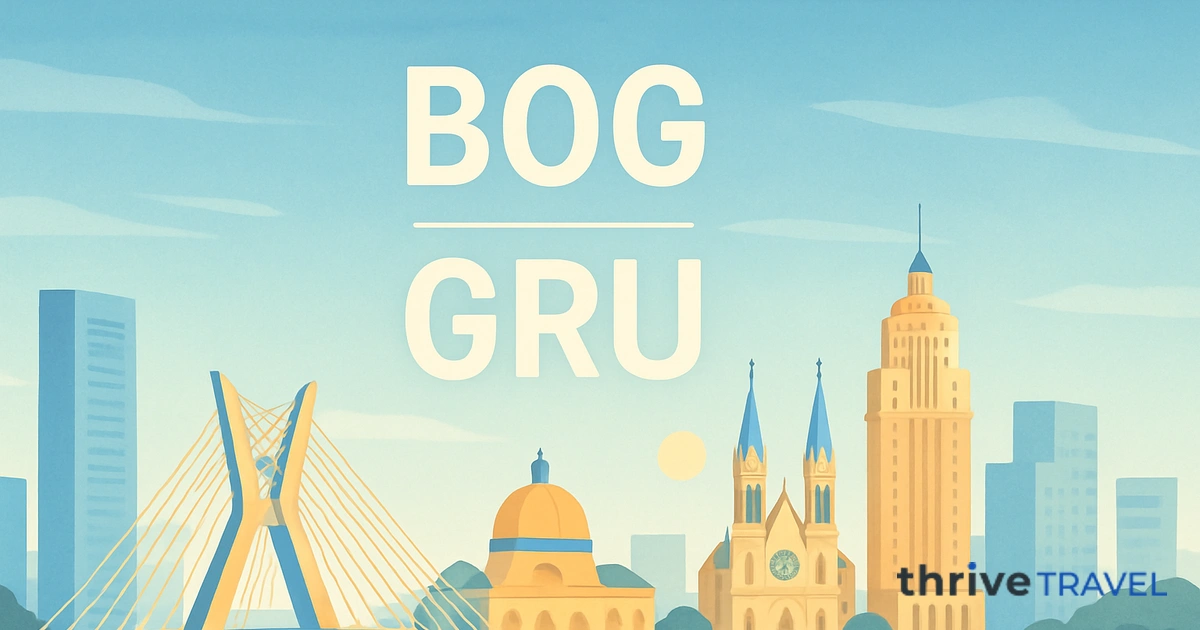 Bogotá to São Paulo