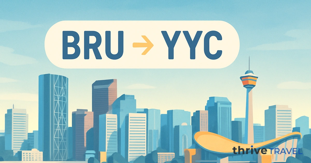 Brussels to Calgary
