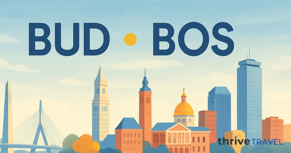 Budapest to Boston
