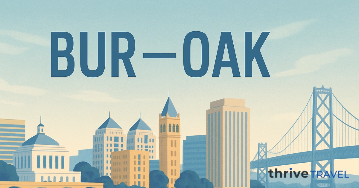 Burbank to Oakland