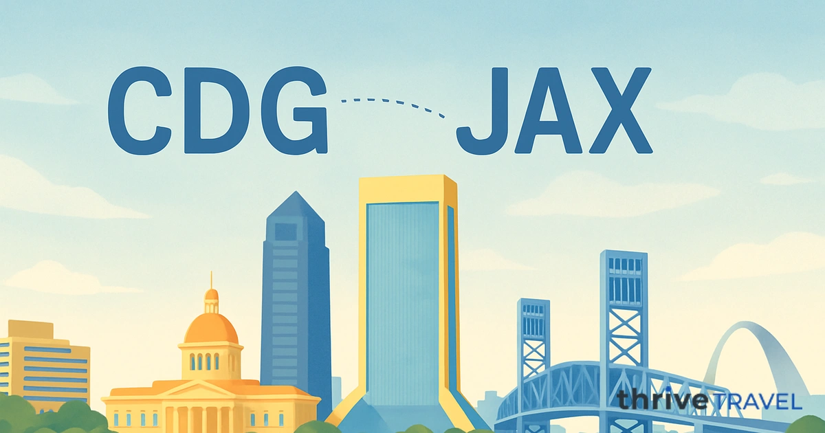 Paris to Jacksonville