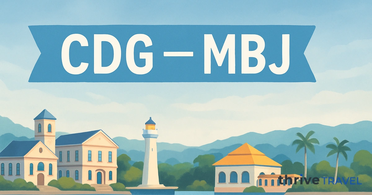 Paris to Montego Bay