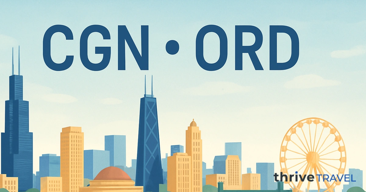 Cologne to Chicago