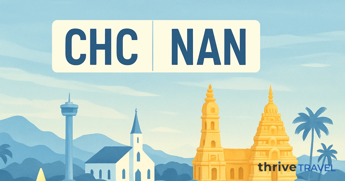 Christchurch to Nadi