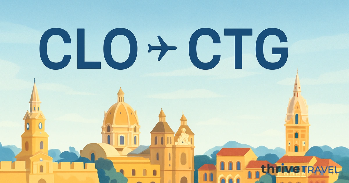 Cali to Cartagena