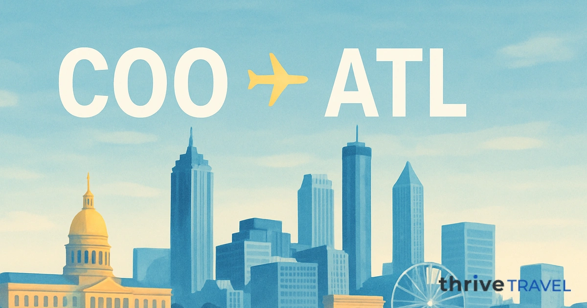 Cotonou to Atlanta