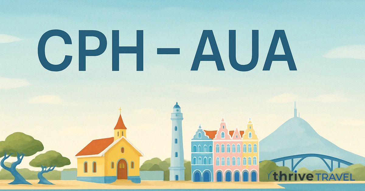 Copenhagen to Aruba