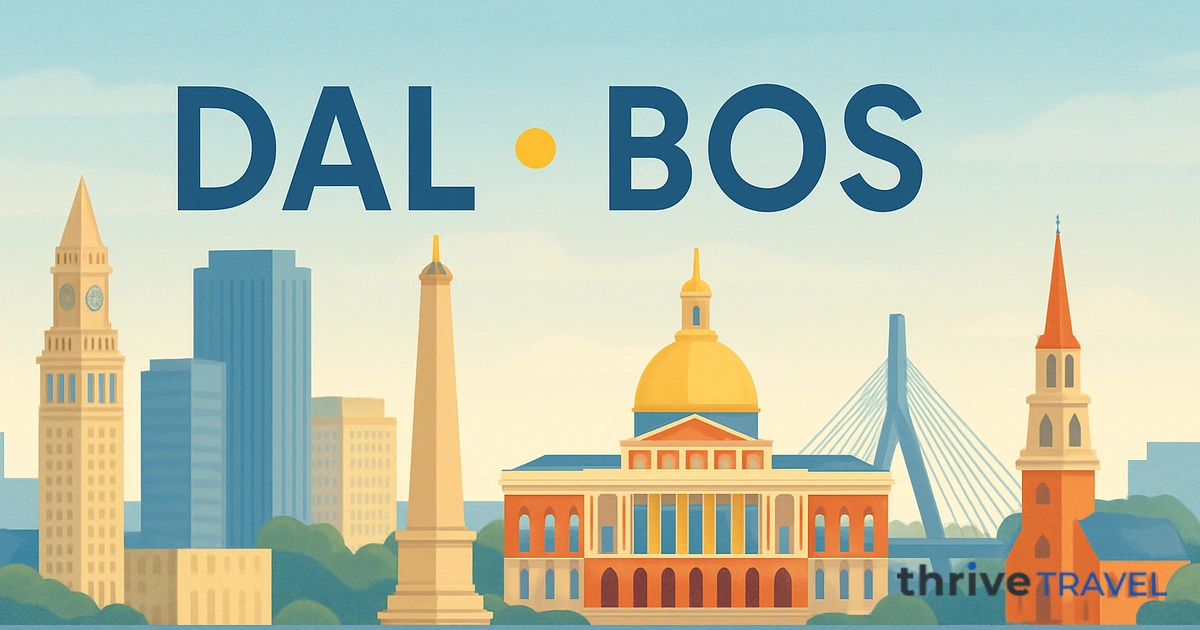 Dallas to Boston