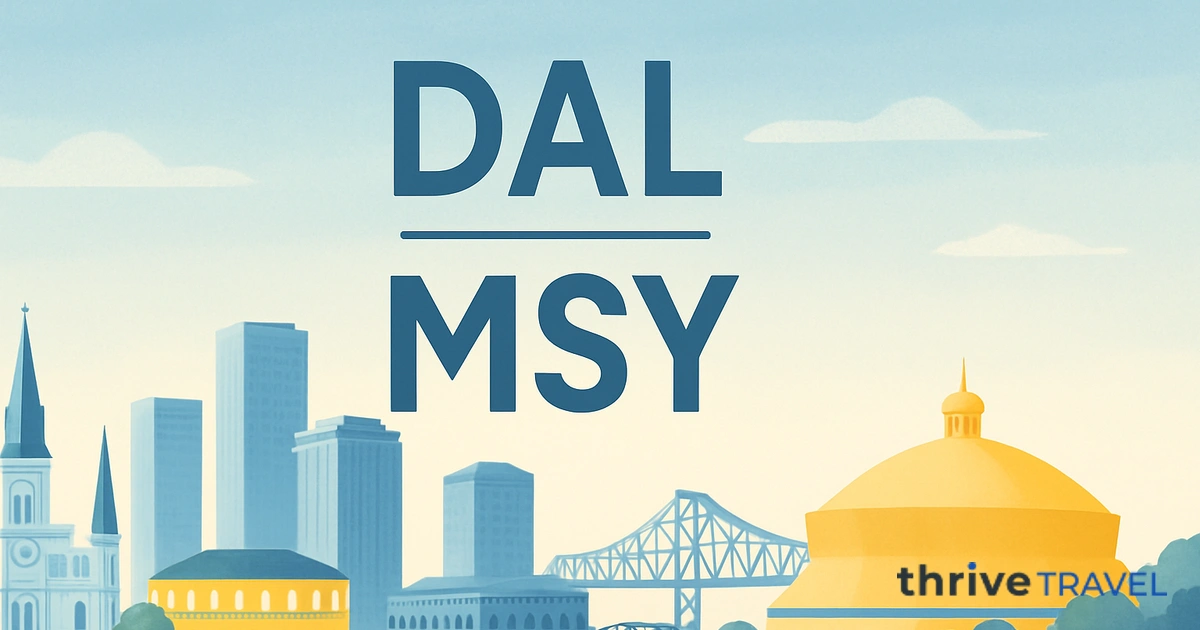 Dallas to New Orleans