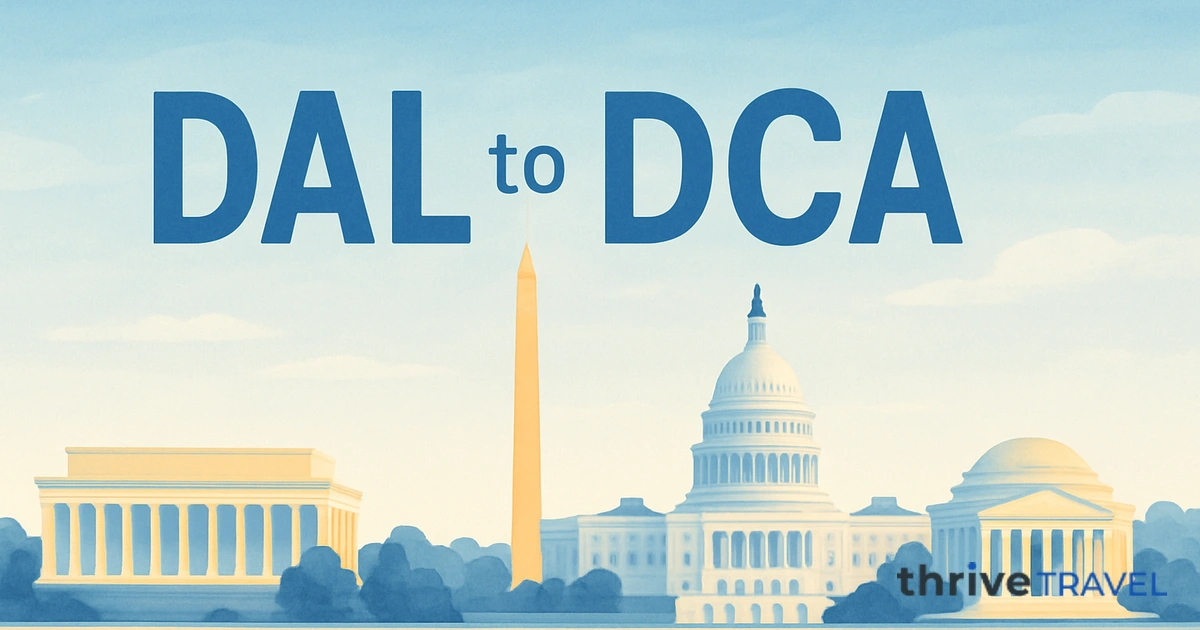 Dallas to Washington
