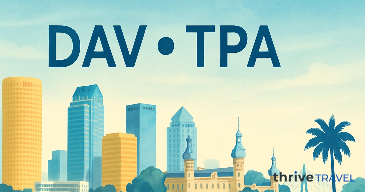 Davao to Tampa