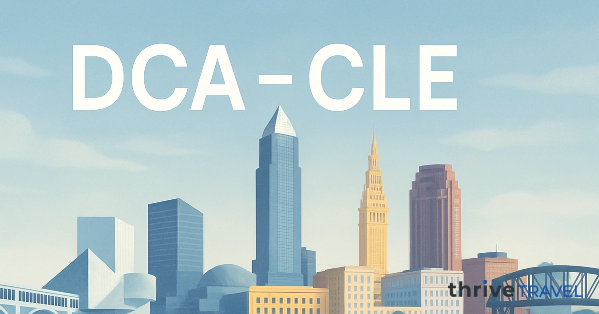 Washington to Cleveland
