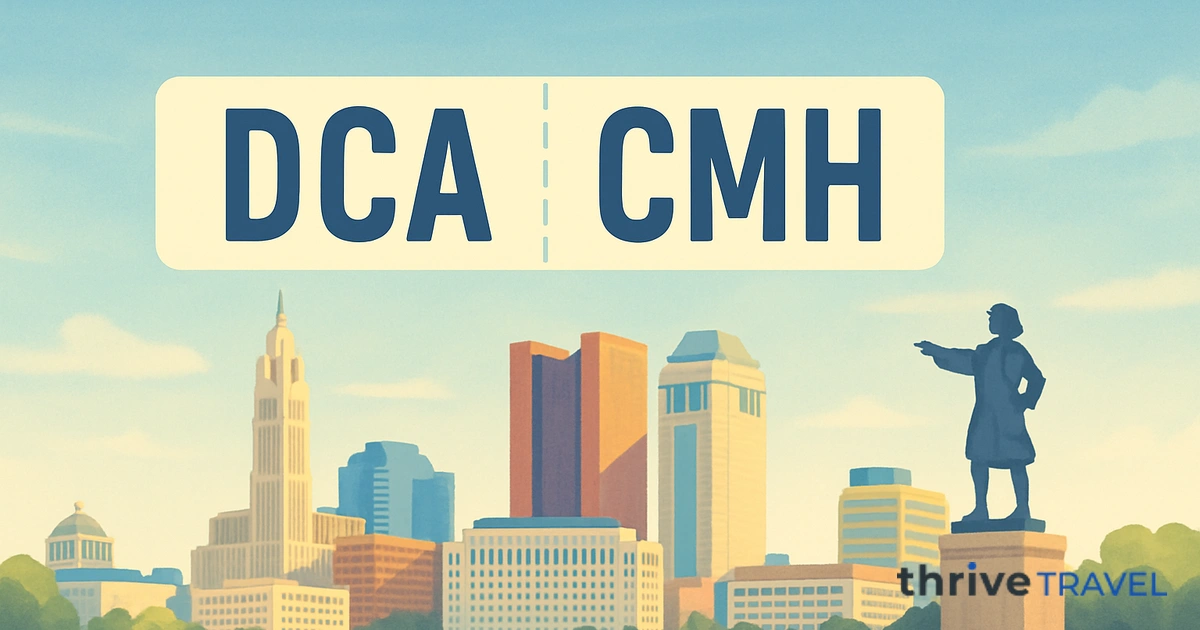Washington to Columbus